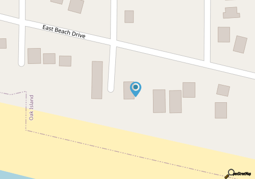 Oceanfront Walk to Pier & Restaurants, Shops-Dog Friendly-2 Dogs Allowed map location