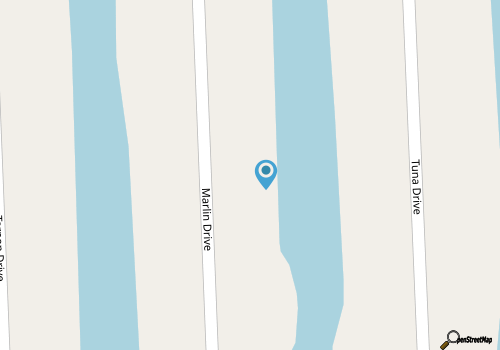 Renovated Canal Home WiFi Private Dock Close to Beach map location