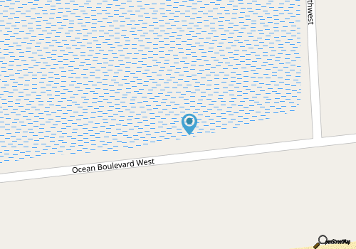 SECOND ROW with surround view of the ocean and marsh! map location