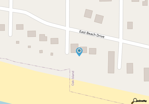 Altamarea: Oceanfront Home with Covered Porch, Walkway to Beach map location