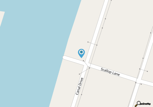 Coastal condo with short walk to the beach and fishing pier map location
