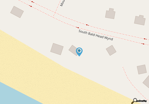 Five Bedroom Oceanfront Property with private beach access map location