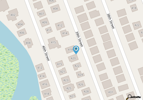 Coastal home with large deck, close to beach and local attractions map location
