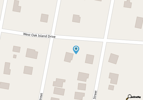 Off The Clock: Quietly Tucked Away, Only Two Minutes From Beach Access map location