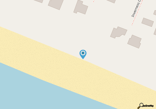 Ocean front duplex with master balcony overlooking the beach; newer six passenger golf cart map location