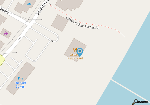 Oceanic map location