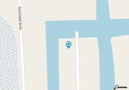 Beautiful Holden Beach corner canal lot, ICW views, short walk to the beach Pool map location