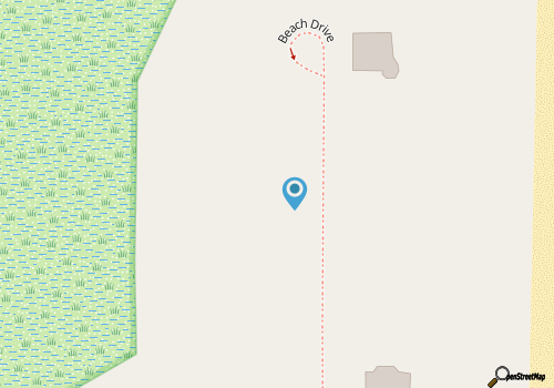 Ocean Front East Beach / 40 Acre Private Nature Preserve map location