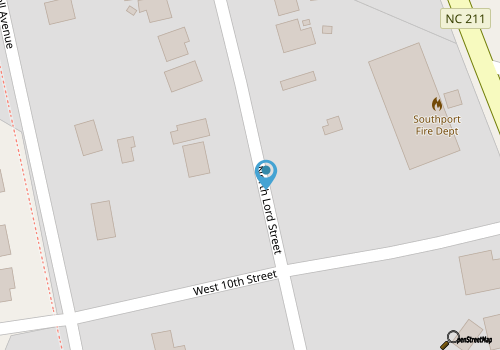Cozy 2-bedroom cottage with AC and WiFi in enjoyable Southport map location