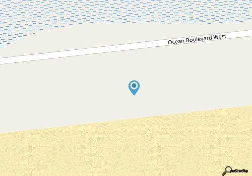 Hobbs Realty - Oceanfront Home w/Backyard, Covered Porches, and Direct Beach Access map location