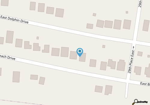Footprints In The Sand: 3 Bedroom with unobstructed ocean views map location
