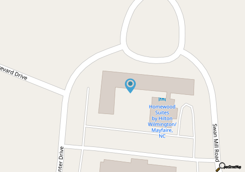 2 Connecting Suites at a  Hotel map location
