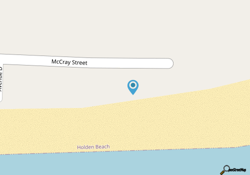 Perfectly located oceanfront house with private washer/dryer, central AC & WiFi map location