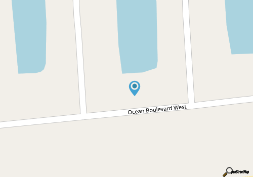 Stunning, Multi-Level Home Steps From Beach w/WiFi, Central AC, W/D, & Patio map location