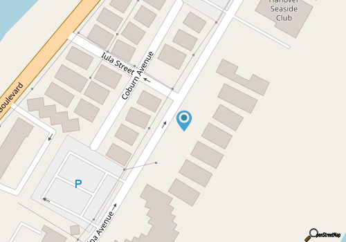 Wright By The Sea –Relax and enjoy the beach at this comfy oceanfront condo map location