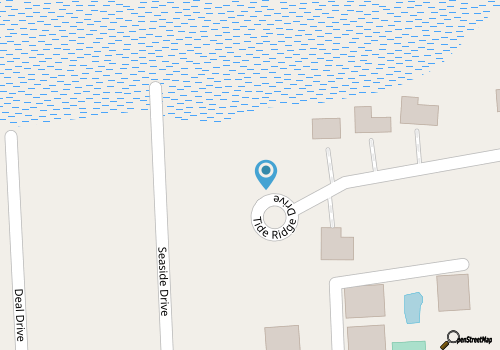 NEW LISTING!  Entire home just 50 yards from the beach!  map location