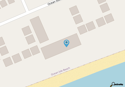 Oceanfront Heaven in Exclusive West End, Ocean Isle Beach, NC  map location