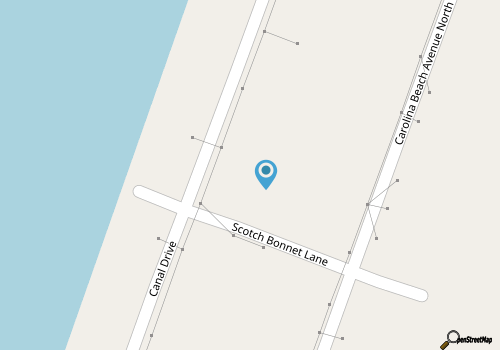 “Salty Paws B” Off-the-leash ICWW & Atlantic Views map location