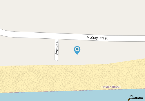 Oceanfront house with fireplace, central AC, W/D & outdoor shower - dog-friendly map location