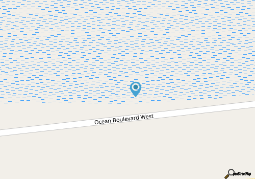 Fantastic, Multi-Level Home Across From Beach w/Free WiFi, AC, W/D, Deck map location