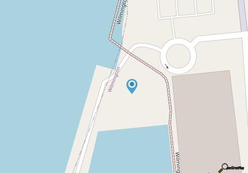 Santorini - Stay Afloat on Downtown Wilmington's Riverwalk  map location