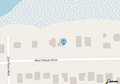 Classic Dog Friendly Beach Home with Hot Tub Overlooking the Marsh and Davis Canal map location