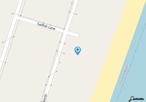 Oceanfront townhome with Pool map location