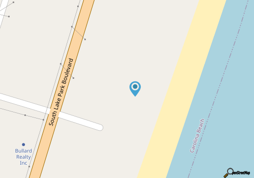 Best Ocean View in Carolina Beach.. map location