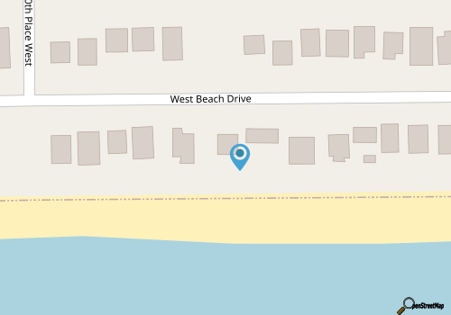 Beautiful, Ocean front 4 Bdrm/2 Bath Home-Sleeps 12 map location