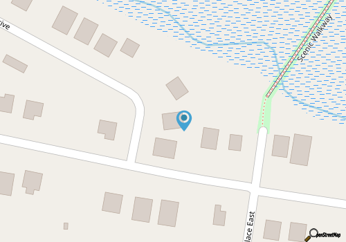 3Min Walk to Beach w/Marsh View: Bright Spacious Family Home map location