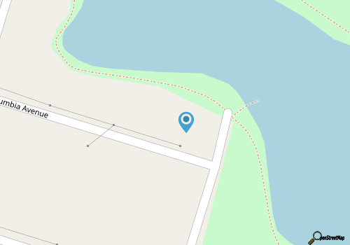 Spacious, dog-friendly townhouse on Carolina Lake close to town - walk to beach map location