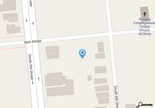 New pet-friendly 1BR/1BA Historic District carriage house 4 blocks to riverwalk map location