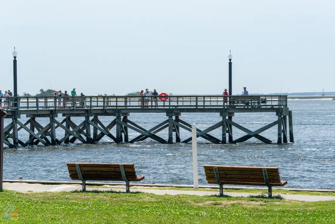 Downtown Southport NC City Pier