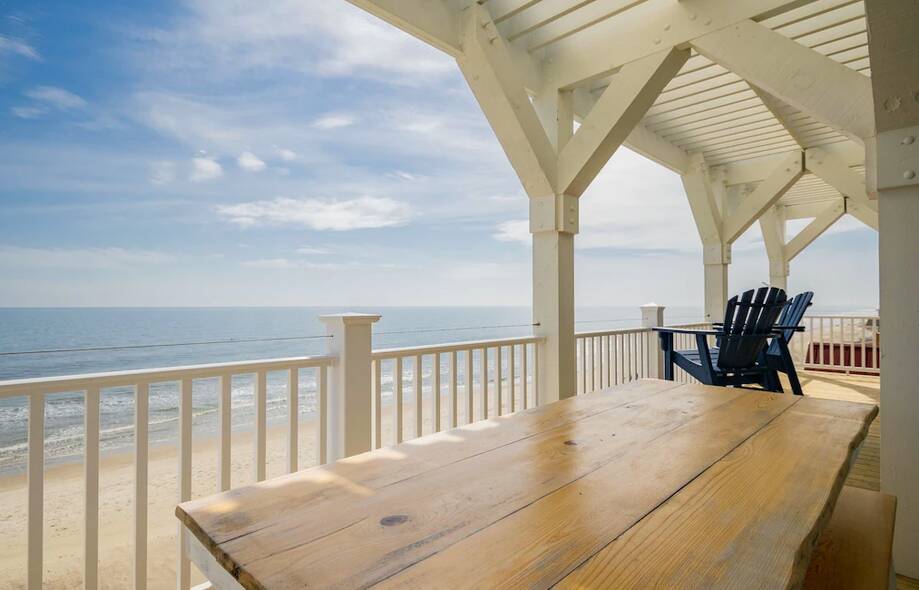 Beautiful... Vacation rental home in Oak Island, NC settings>site