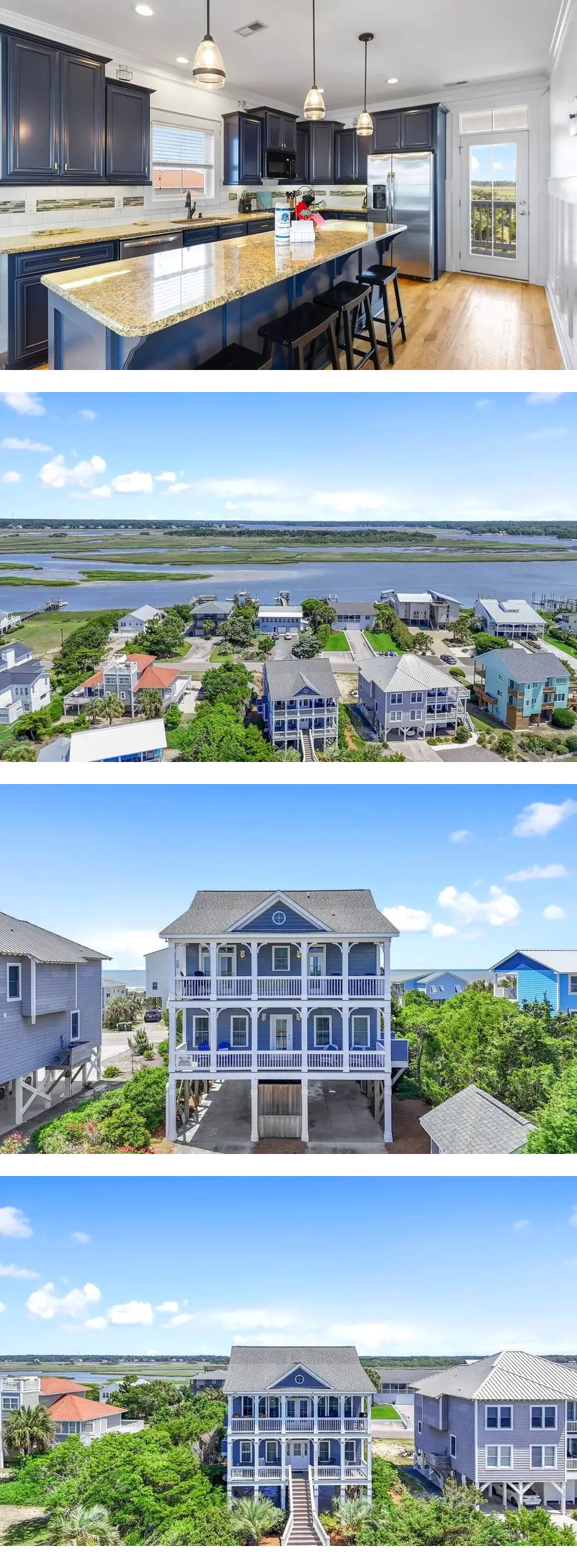 5BR/3.5BA, Beautiful Home, Ocean & Marsh...