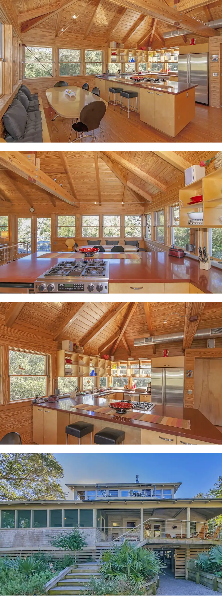 Private middle island home with nature v...