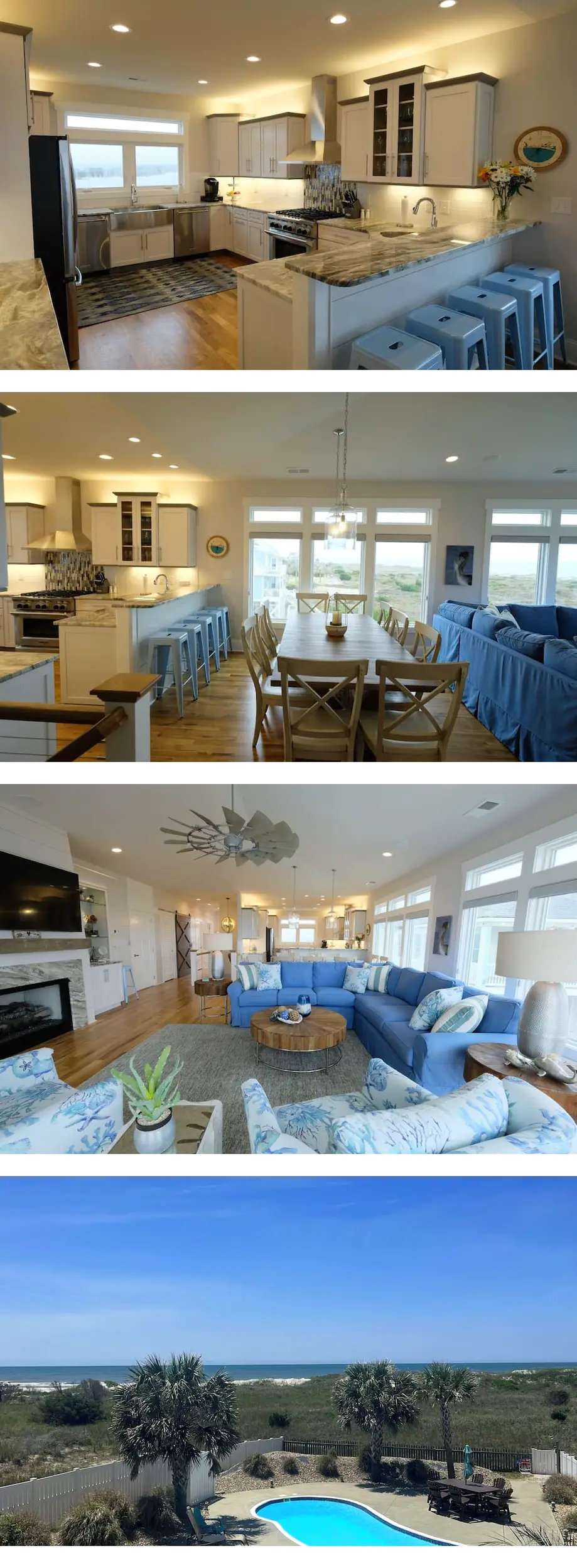Oak Island, Oceanfront, Pool/Hot Tub, El...