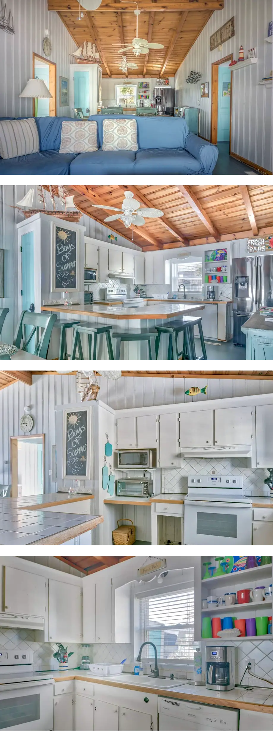 OCEAN FRONT, 4BR, 2BA, FENCED YARD, PET ...