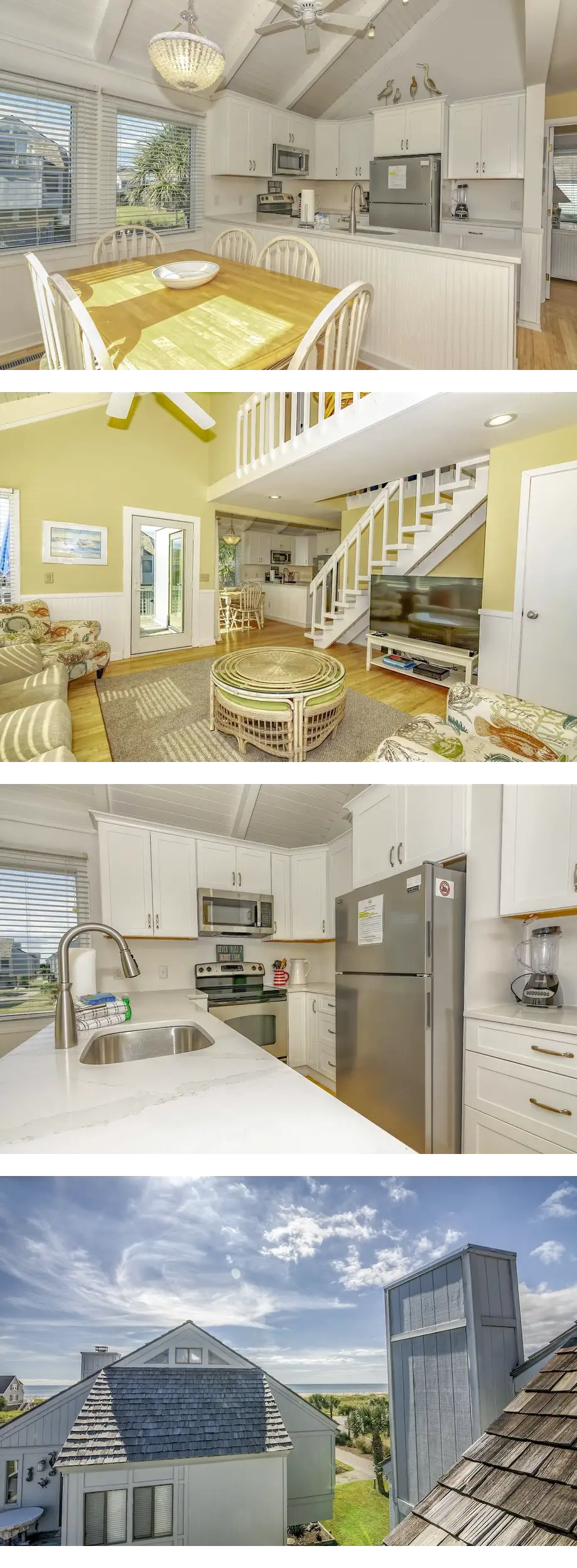 Ocean view villa with 2 decks and 2 golf...