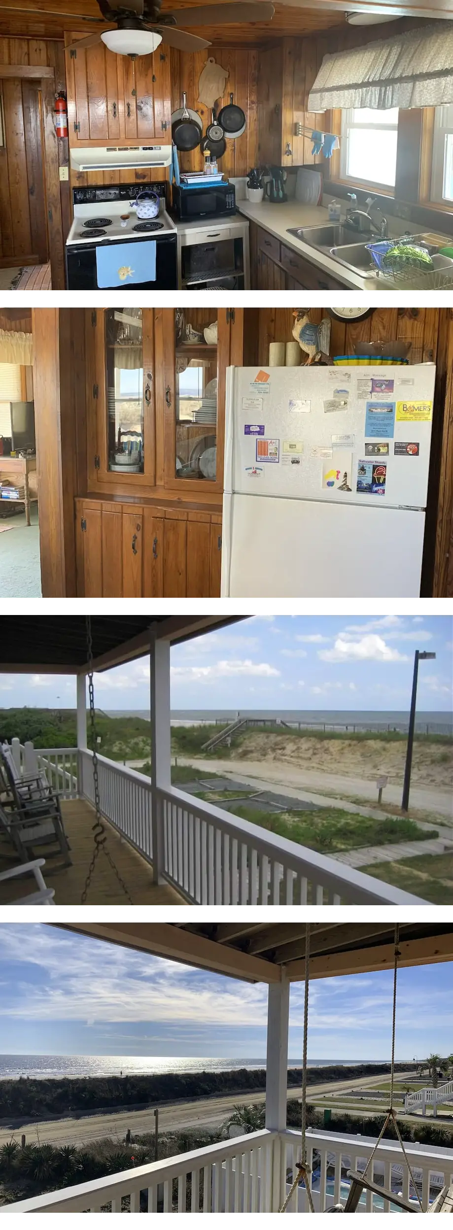 Classic Oceanfront Home; 180 degree view...