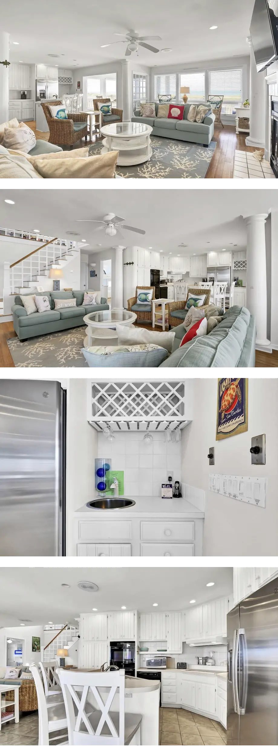 Spacious Oceanfront home near golf and p...