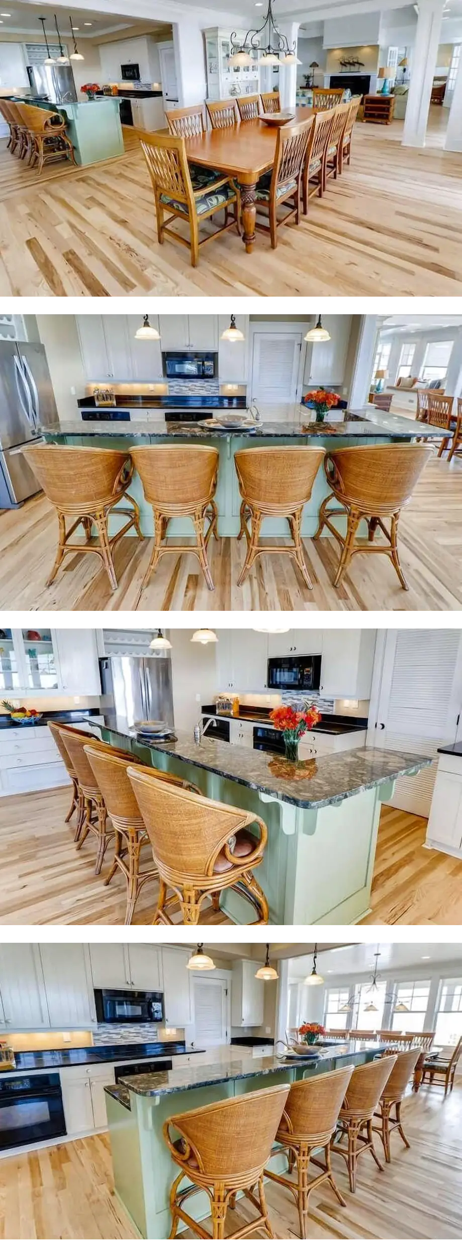 Oceanfront large home with wrap around p...