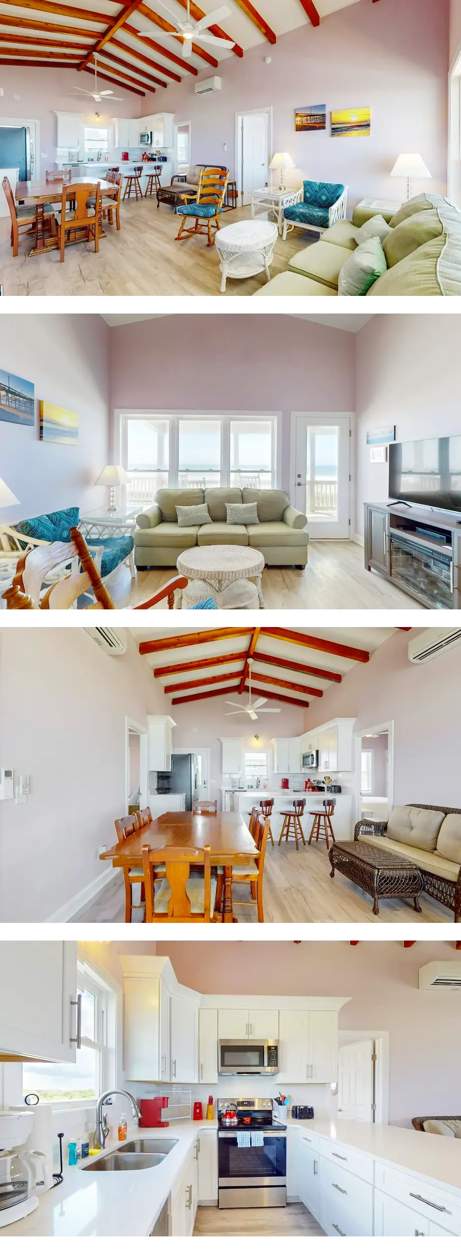 Dog-friendly waterfront house with beach...