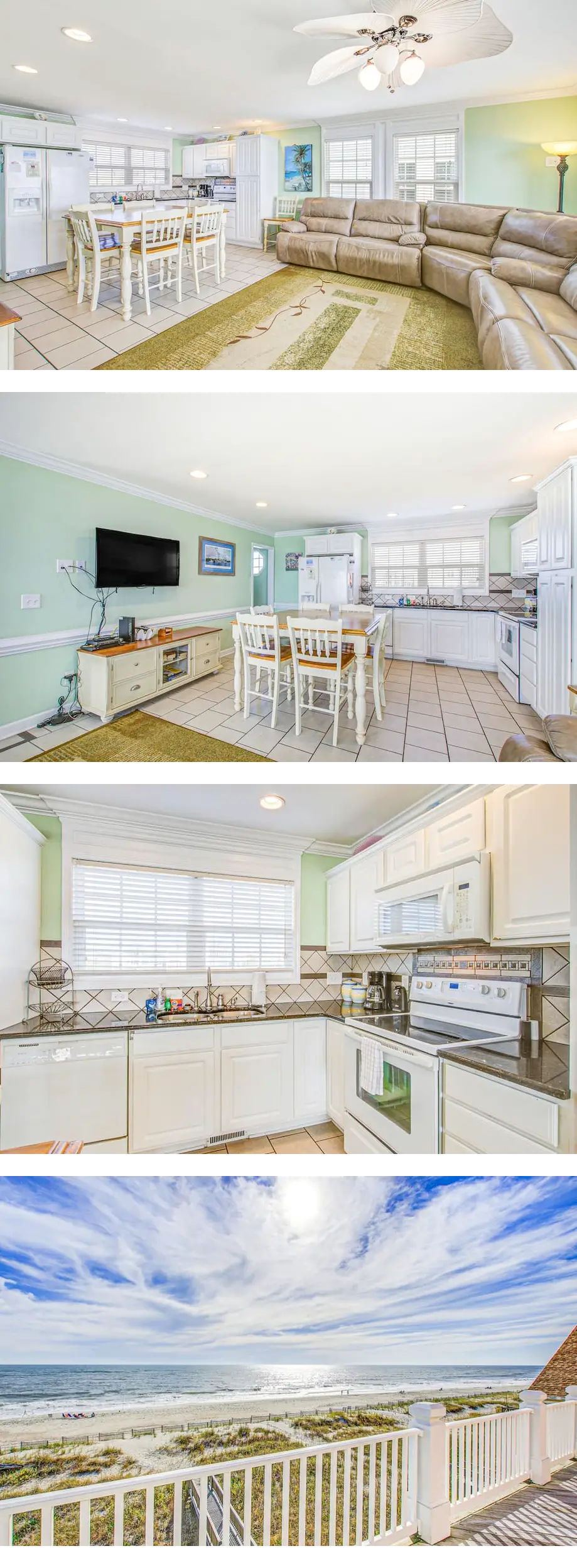 Oceanfront Home with Walkway to Beach, D...
