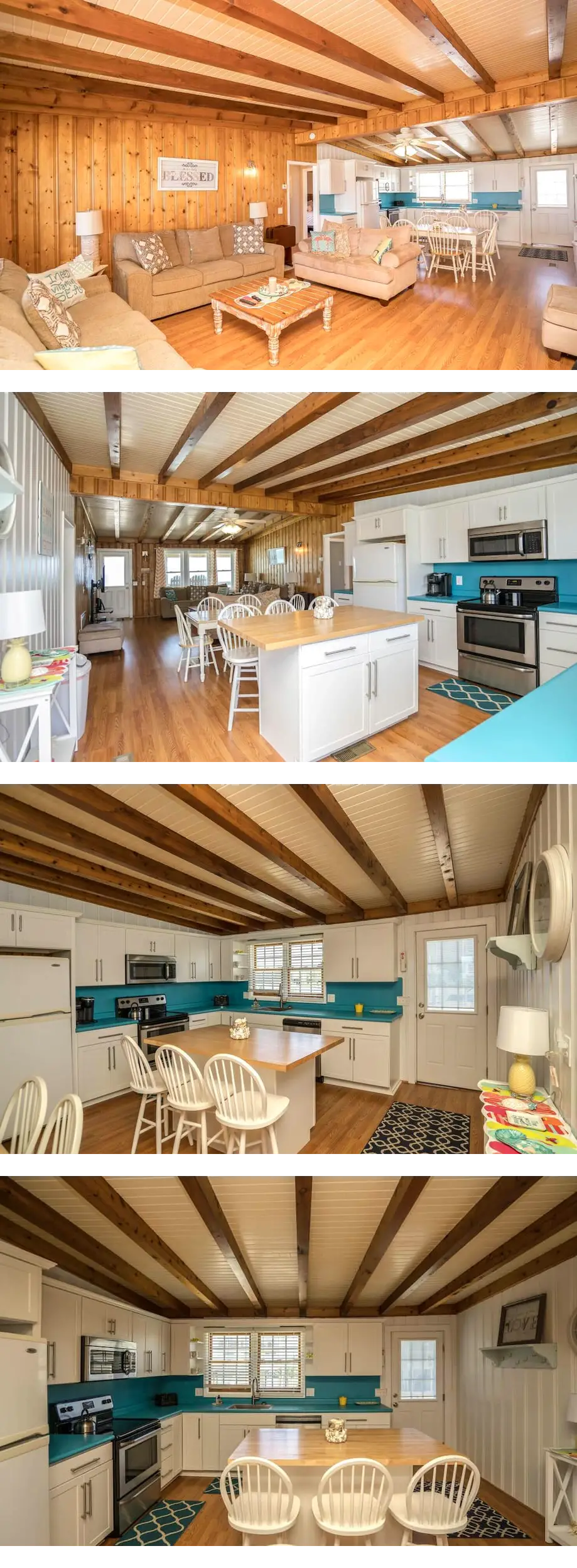 Oceanfront family fun home and dog frien...