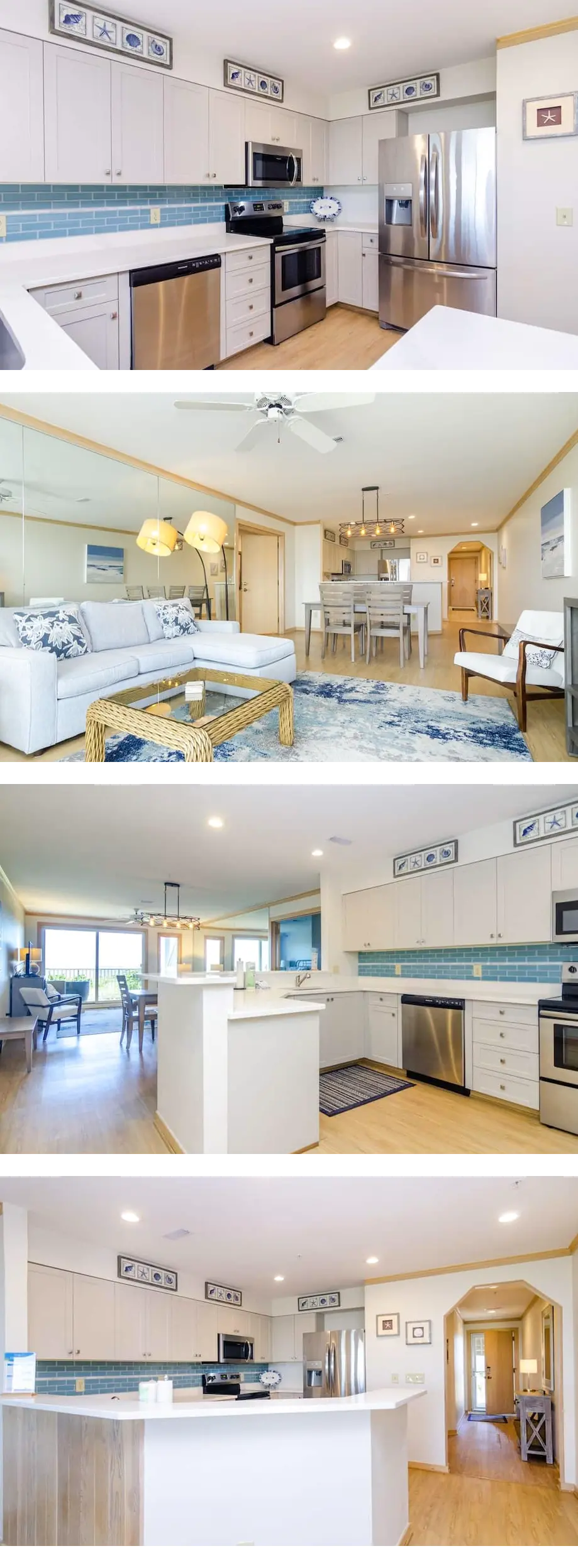 Upgraded Oceanfront 3BR Condo in Wrights...