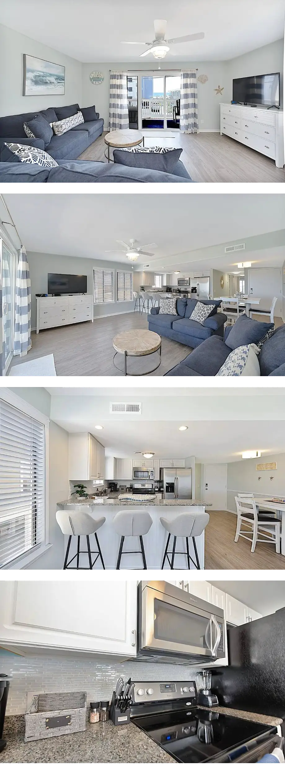 Oceanview condo w POOL steps from the be...