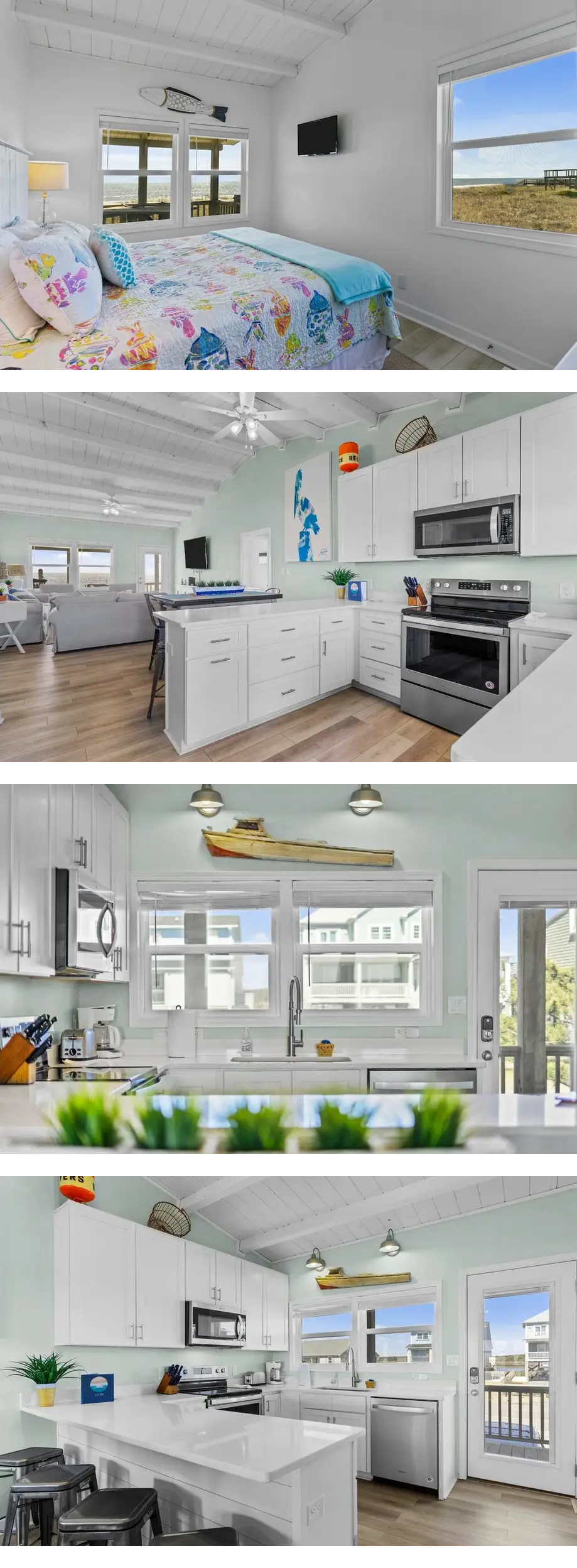 Oceanfront Beach Cottage w/ Modern Renovation & Private Boardwalk