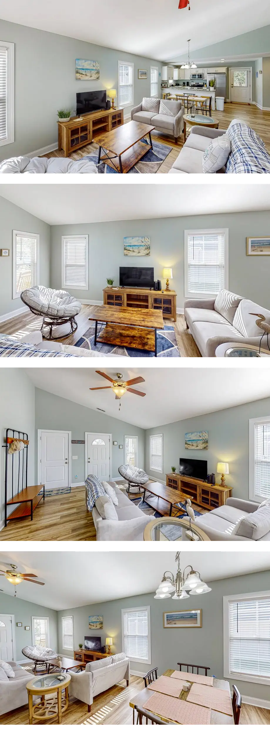 Updated home near the beach with fenced ...