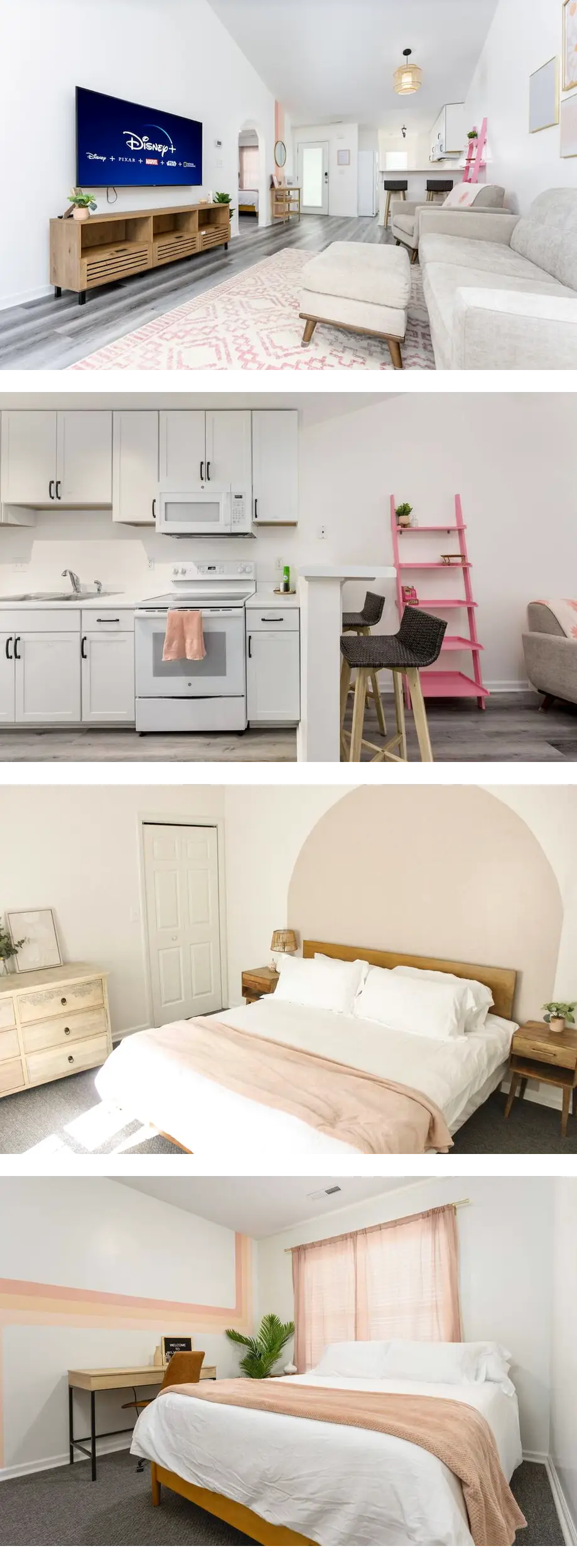 Quiet Boho Townhouse; 15 Min to Beach